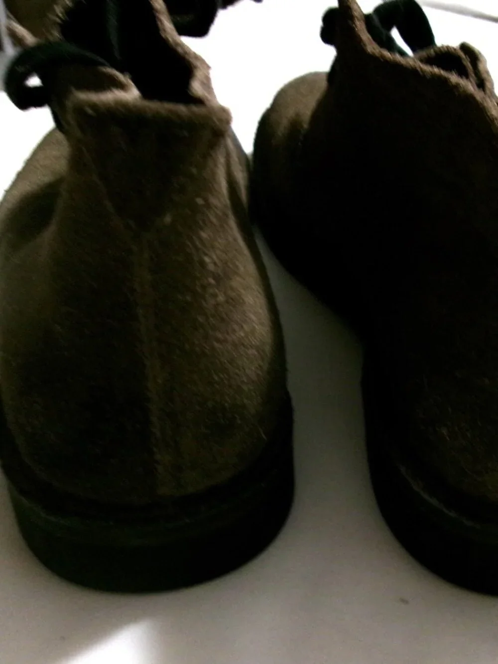 John Varvatos Brown Suede Lace Up Chukka Ankle Boots Size 8 M